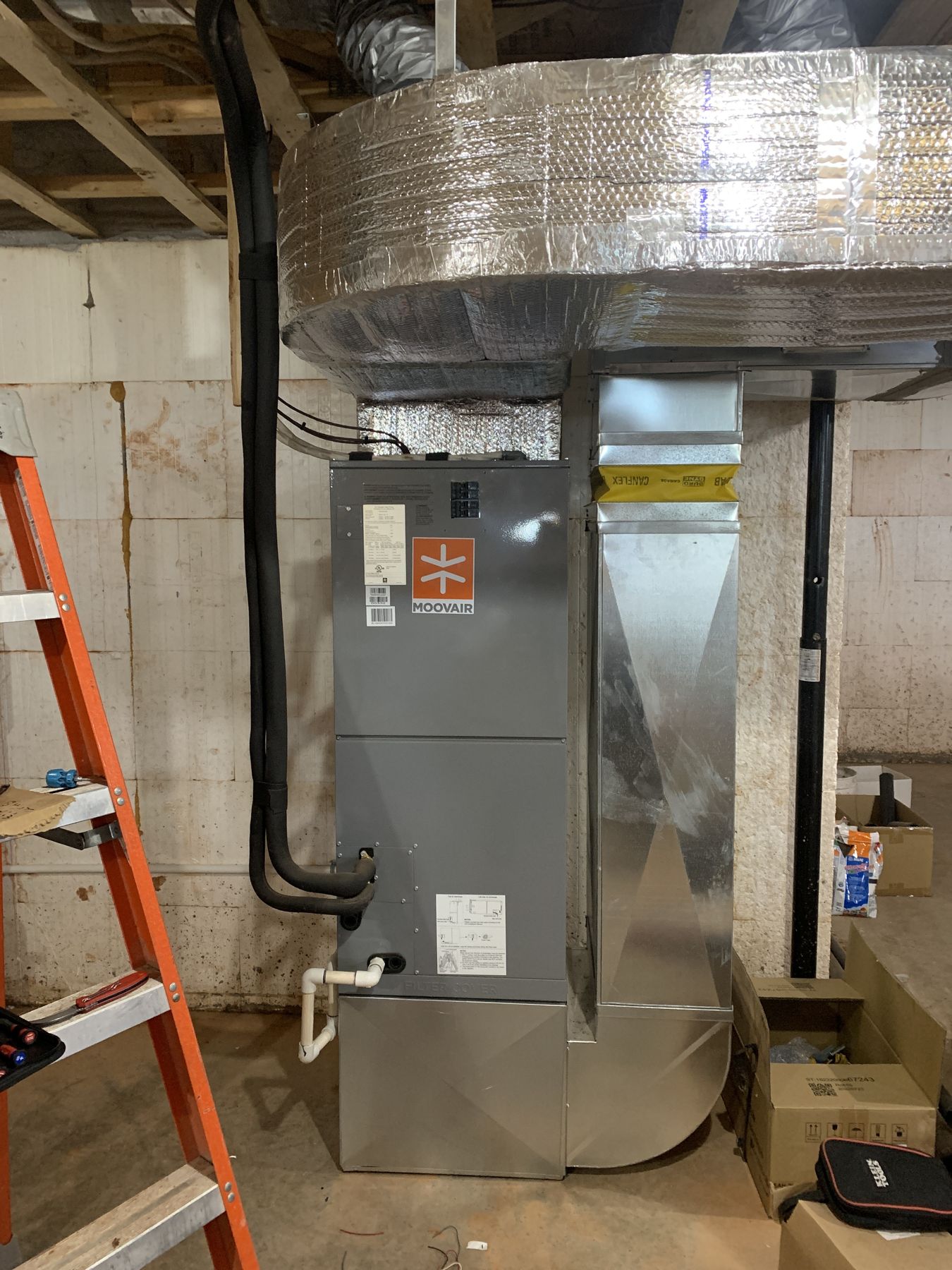 Central system air handler